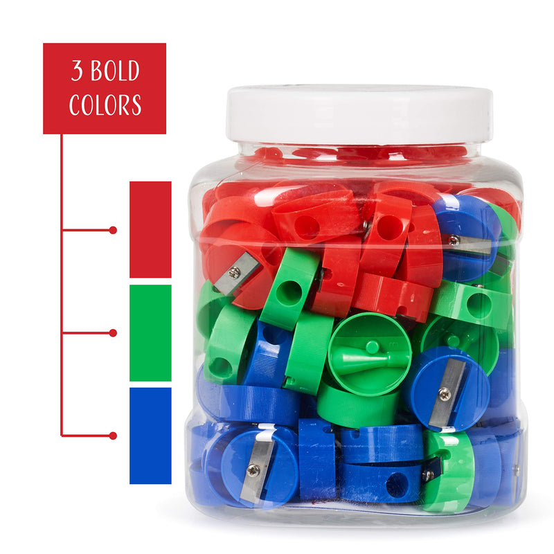 [Australia - AusPower] - Incredible Value Neliblu Premium Quality Bulk Pencil Sharpeners, 120 Manual Sharpeners 