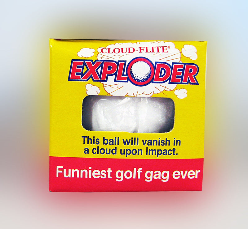 [Australia - AusPower] - Trick Exploding & Unputtable Golf Ball 3 Pack 