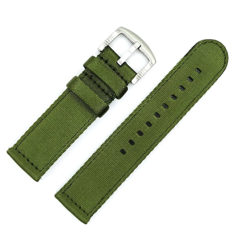 [Australia - AusPower] - 20mm Quick Release Watch Band -NATO Watch Band for Men and Women Strap-Compatible with Regular & Smart Watches Green 22mm 