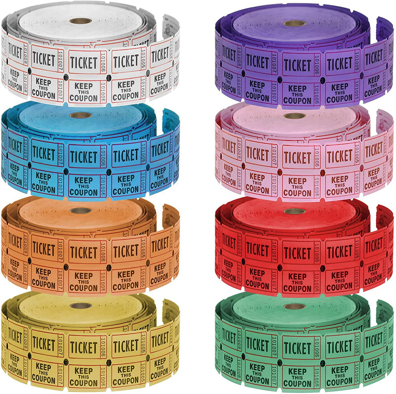 [Australia - AusPower] - Raffle Ticket: Double Roll of 2000 Tickets (Blue) Blue 