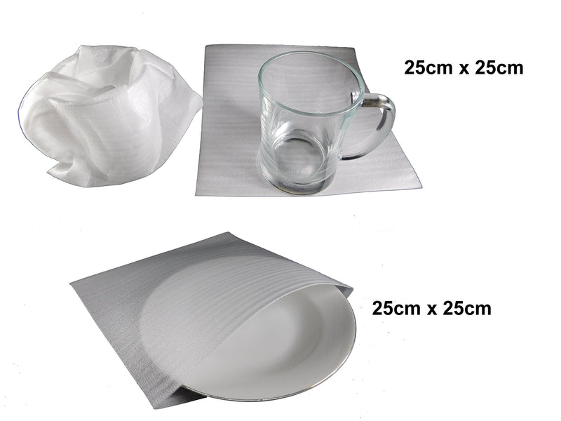 [Australia - AusPower] - Pack a Plate Foam Pouches 4 in 1 Packing Kit (48 Pack) 12 x 4 Various Sizes, Safely Wrap Dishes, Ideal for Glass Packing / Protect Dishes & Fragile Items with QUALITY Foam Pouch Moving Supplies 