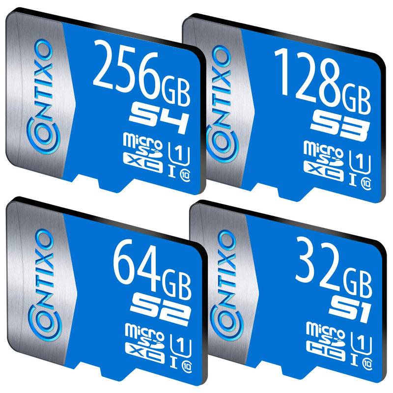 [Australia - AusPower] - Contixo 32GB Micro SD Memory Card - Compatible with Cell Phone, Tablet, Drones, Headphone, Camera, SD Memory Card Up to 95MB/s 32 GB 