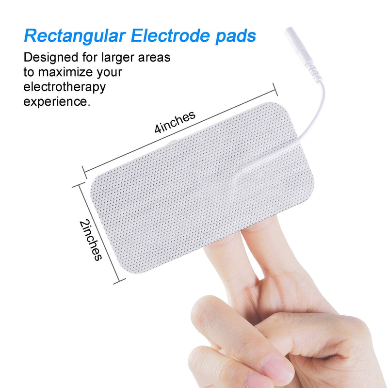 [Australia - AusPower] - LYINIE TENS Unit Pads 2"x4" 24 pcs TENS Electrodes 