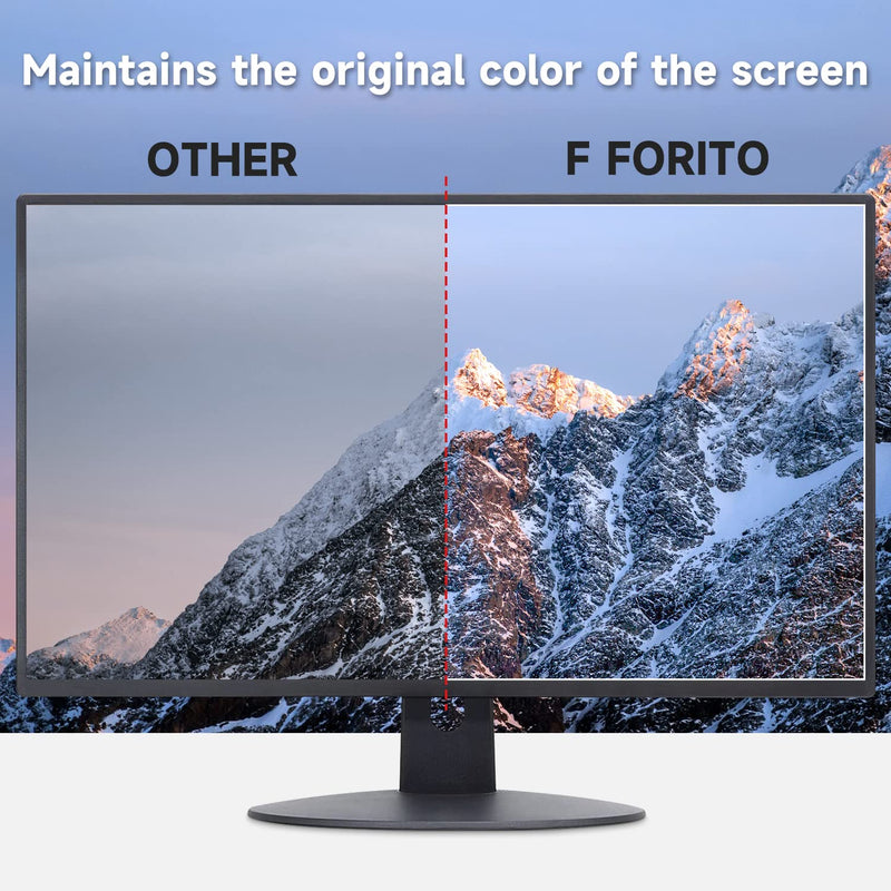 [Australia - AusPower] - [2 PACK] 24 inch Anti Glare (Matte) Screen Protector Compatible with All Brands of 24" Widescreen Desktop with 16:9 Aspect Ratio Monitor(SIZE: 24" Diagonal x 20.9" Width x 11.8" Height) 24" 16:9 - Anti Glare 