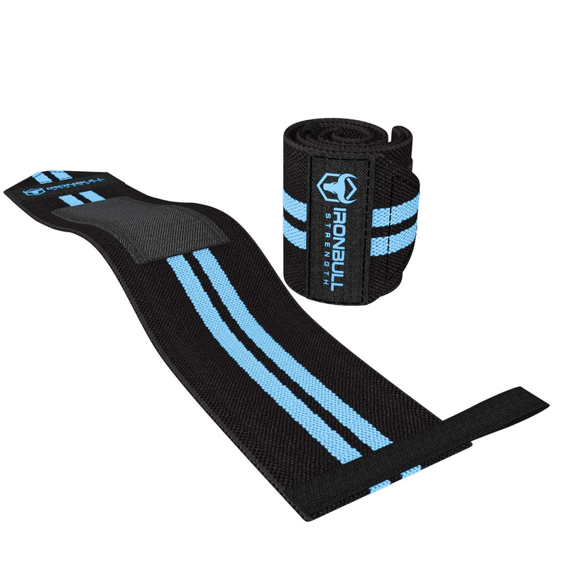 [Australia - AusPower] - Women Wrist Wraps with Thumb Loops - 12" Professional Grade - Wrist Support Brace and Compression for Cross Training, Weight Lifting, Powerlifting, Strength Training 