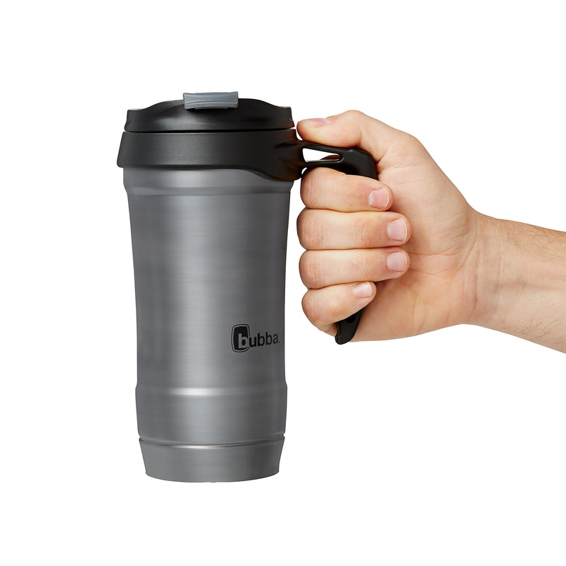 [Australia - AusPower] - bubba Hero Dual-Wall Vacuum-Insulated Stainless Steel Travel Mug, 18 oz., Gunmetal Black 