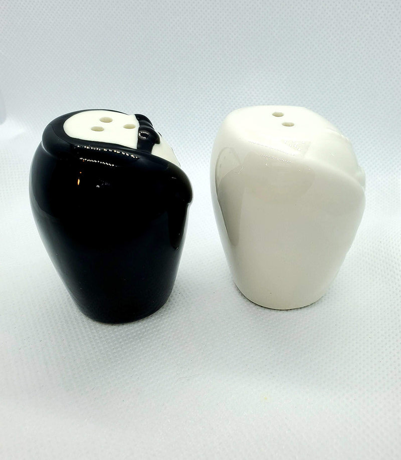 [Australia - AusPower] - Generic, Bride and Groom Ceramic Salt & Pepper Shakers Wedding Favor Gift 