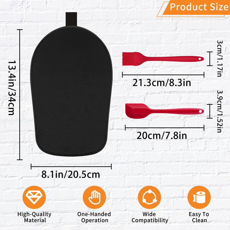 [Australia - AusPower] - Sliding Mat for Kitchenaid Stand Mixer with Rubber Spatula Pastry Brush Slider Mat for KitchenAid 4.5/5 Quart Appliances 4.5/5Quart 