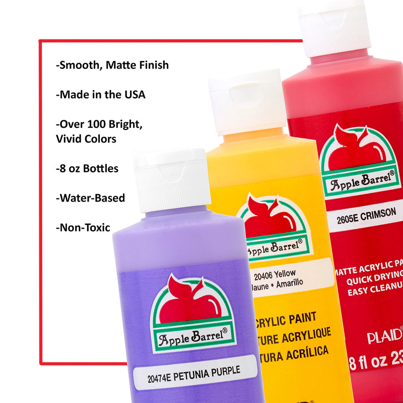 [Australia - AusPower] - Apple Barrel Acrylic Paint in Assorted Colors (8 Ounce), J20405 Antique White 