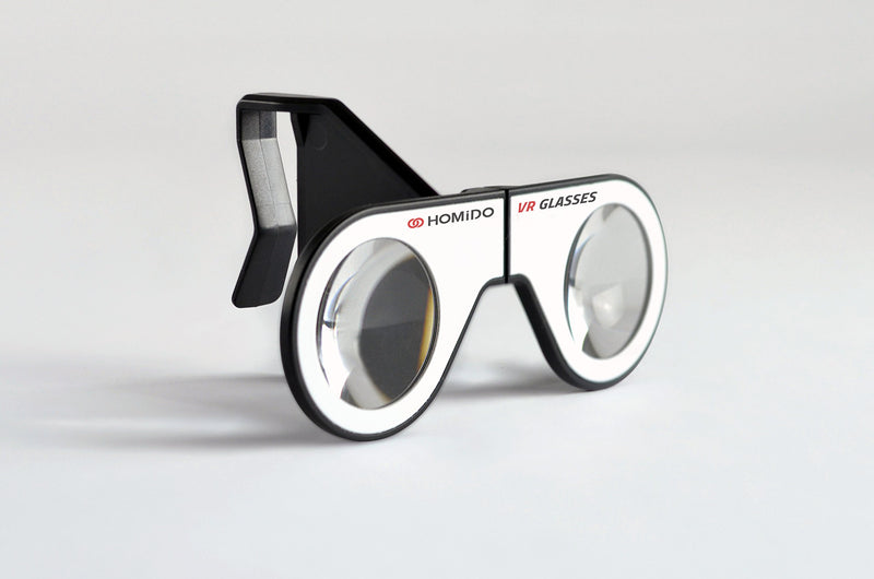 [Australia - AusPower] - Homido Mini Virtual Reality Glasses for Smartphone Foldable VR Headset Compliant with iPhone & Android Cell Phone Vr Games and 3D Movies 
