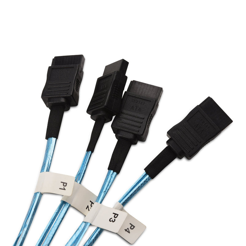 [Australia - AusPower] - Cable Matters Internal Mini SAS to SATA Cable 3.3 Feet (SFF-8087 to SATA Forward Breakout) 