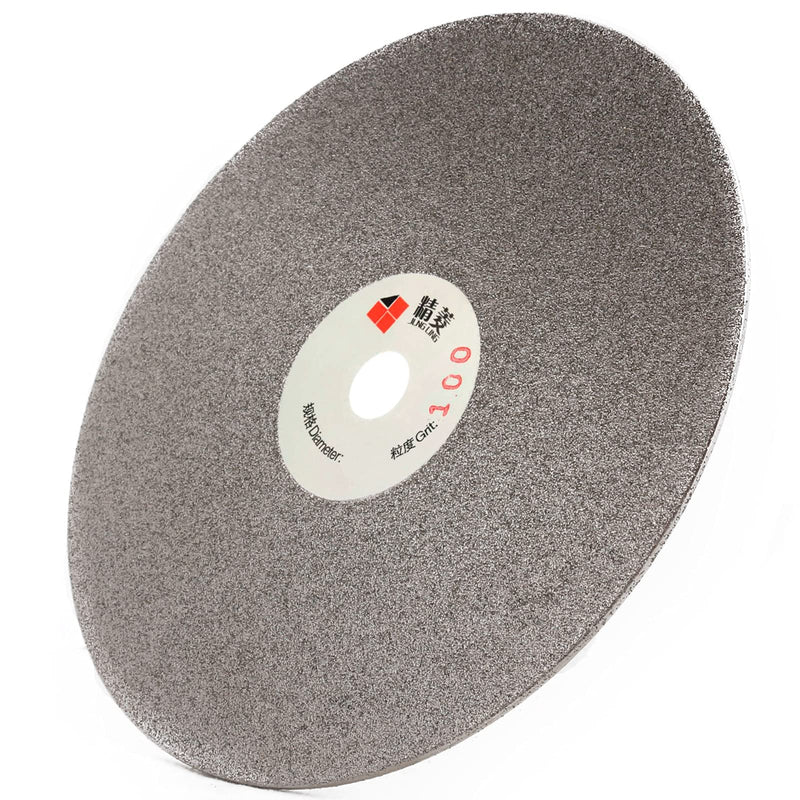 [Australia - AusPower] - JINGLING 4" inch 100mm Diamond Flat Lap Disc Grinding Disk Grit 100 Coarse 