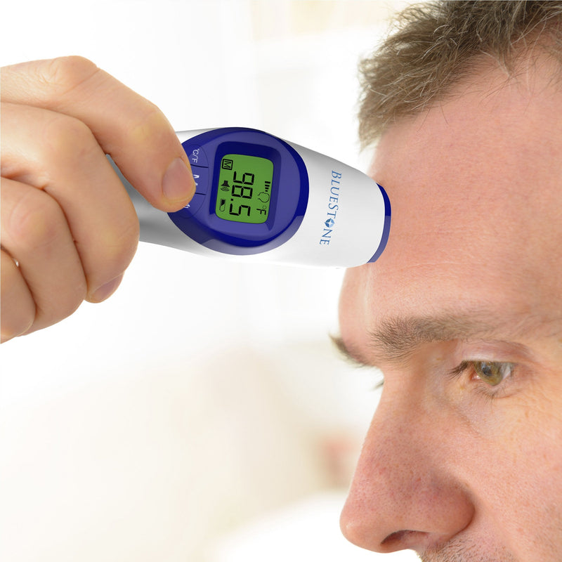 [Australia - AusPower] - Infrared Thermometer- Non Contact Temperature Reader with Easy to Read Digital Display and Fast Accurate Results in Just 1 Second by Bluestone 