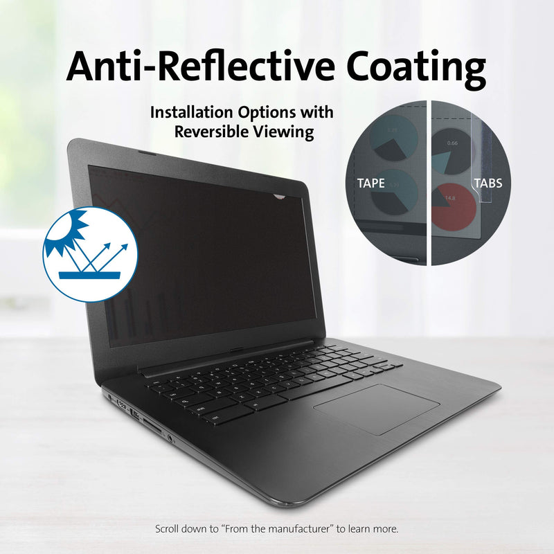 [Australia - AusPower] - Kensington K55784WW Blackout Filter Privacy Screen for 15.6-Inch Notebook Computers 