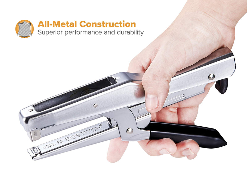 [Australia - AusPower] - Bostitch P3 Chrome Plier Stapler (BOSP3CHROME) 