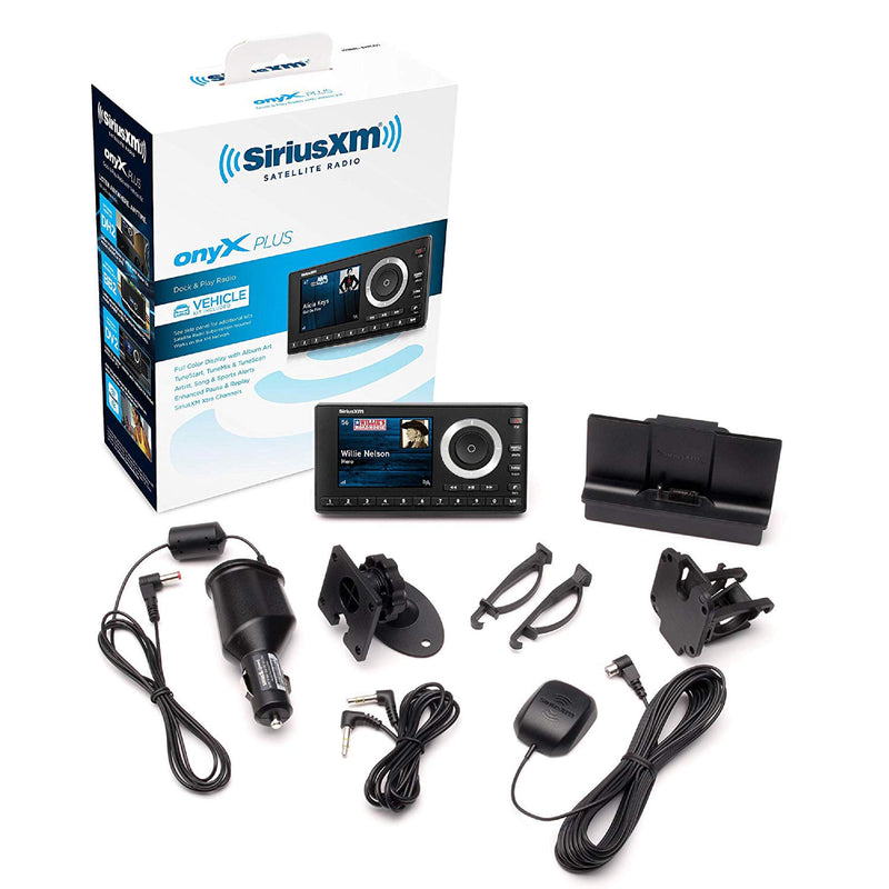 [Australia - AusPower] - SiriusXM Onyx Plus Satellite Radio w/ Vehicle Kit, Get SiriusXM for as Low as $8.25 a Month with Subscription – Enjoy SiriusXM Through your Existing Car Stereo Onyx Plus with Vehicle Kit 