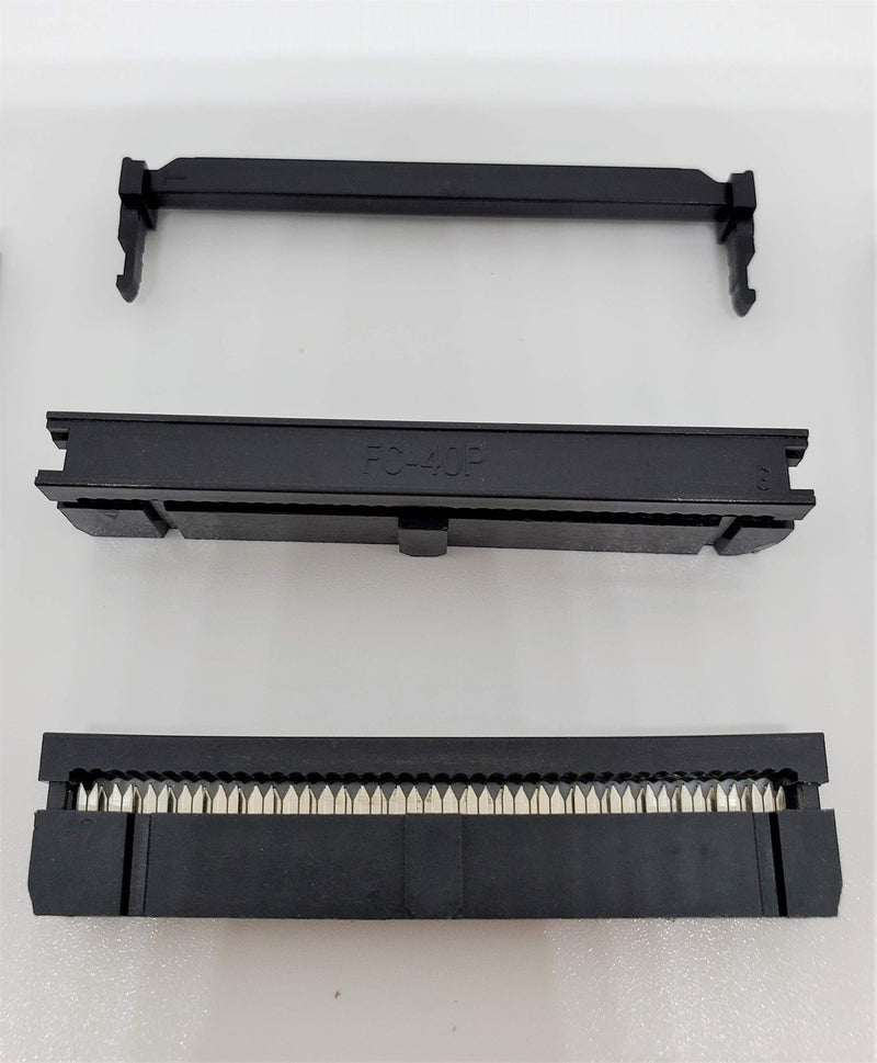 [Australia - AusPower] - PC Accessories - Connectors Pro 25-Pack 2X20 40P 2.54mm 0.1" Pitch Dual Rows IDC Sockets for Standard Flat Ribbon Cable, 40 Pins FC Female Connector 