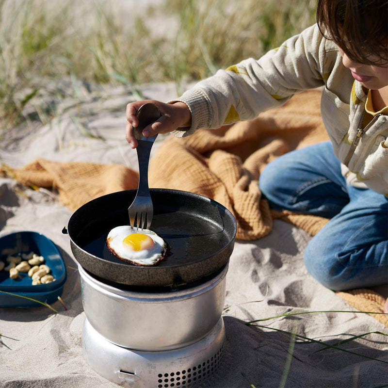 [Australia - AusPower] - Light My Fire Camping Spork - Titanium Spork - 3 in 1 Camping Utensils Metal - Camping Spoon Fork Knife Combo - Spork Travel - Backpacking Spork - Lunchbox Spork - Camp Eating Utensil - Version 2.0 Spork New Version 