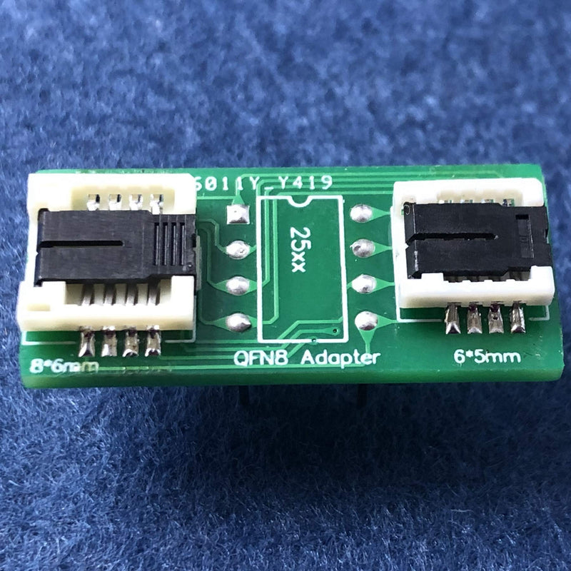 [Australia - AusPower] - QFN8 /WSON8/MLF8/MLP8/DFN8 to DIP8 Universal Two-in-one Socket/Adapter for Both 6 * 5MM and 8 * 6MM Chips 