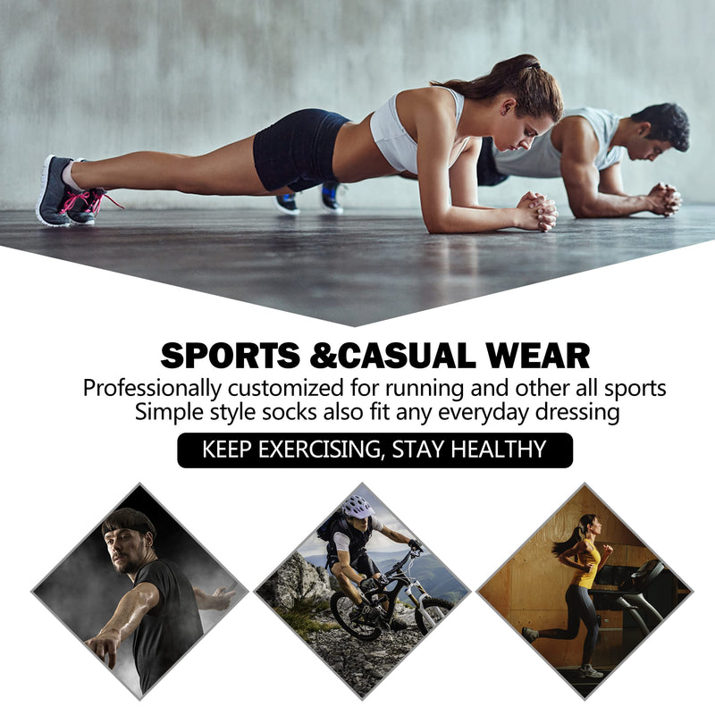 [Australia - AusPower] - No Show Athletic Socks, ZEALWOOD Unisex Merino Wool Ultra-Light Running Tennis Golf Socks,1/3 Pairs 3-no Show Black Large 