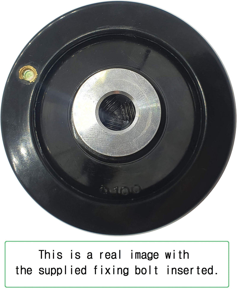 [Australia - AusPower] - The Ultimate Handwheel for 1/2" or less Shaft - OD. 4" with 2 Type Set Screw and Revolving Knob Handle Included Can be Used Every Machinery parts Such as Table Saw, Milling, Lathe, Vise, Machines. 