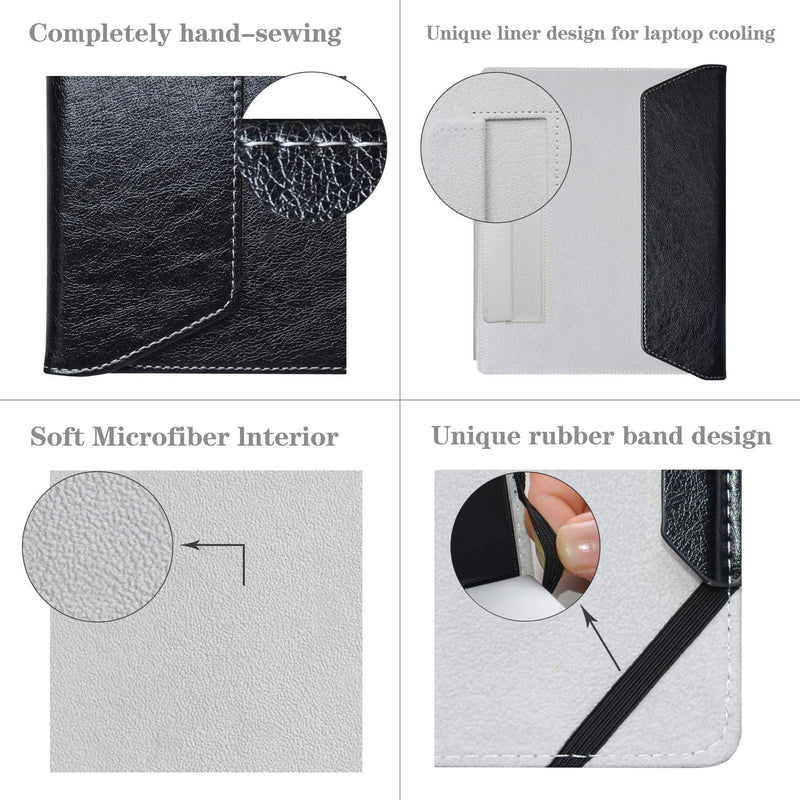 [Australia - AusPower] - Alapmk Protective Case for 14" Thinkpad X1 Carbon 8th Gen/7th Gen/6th Gen/5th Gen & ThinkPad X1 Yoga 4th gen/5th Gen & E410 Laptop(Not fit Thinkpad X1 Carbon 2nd Gen/3rd Gen),Black Black 
