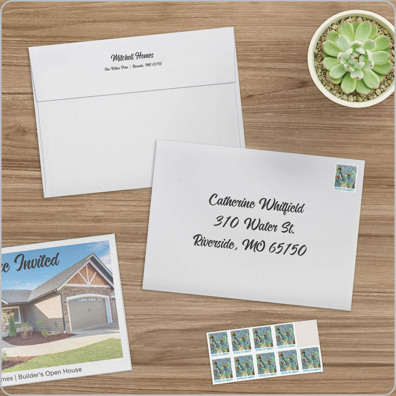 [Australia - AusPower] - Quality Park 4 x 6 Photo Envelopes, Self-Sealing, for Photos, Invitations and Announcements, 24 lb White Wove, 4-1/2 x 6-1/4 Inches, 50 per Box (QUA10742) 50 Count 