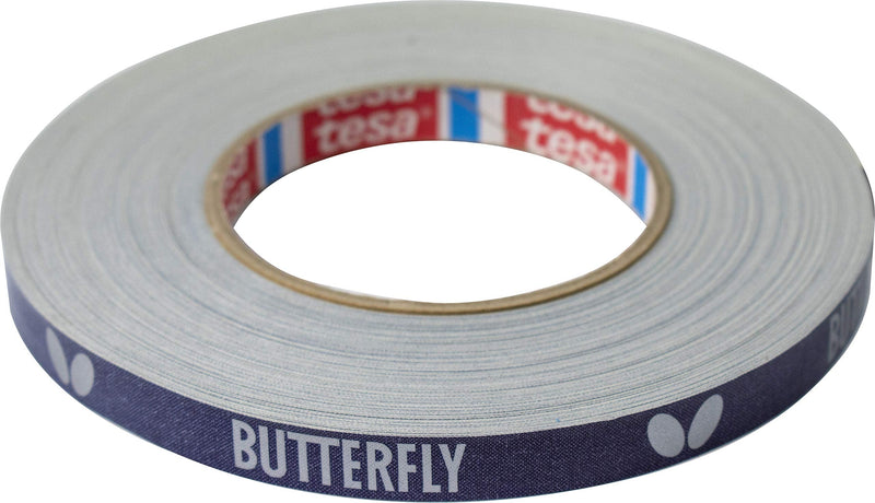 [Australia - AusPower] - Butterfly Side Tape to Protect The Edges of Your Rubber and Blade for Table Tennis Paddles - Color Blue/Silver - Width 12mm - Rolls Come in 10m (20 Rackets) and 50m (100 Rackets) 10 Meters (20 Rackets) 