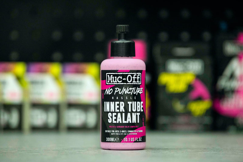 [Australia - AusPower] - Muc-Off No Puncture Hassle Inner Tube Sealant, 300 Millilitres - Advanced Bicycle Tyre Sealant For Repairing Inner Tube Punctures Of Up To 4mm Single 