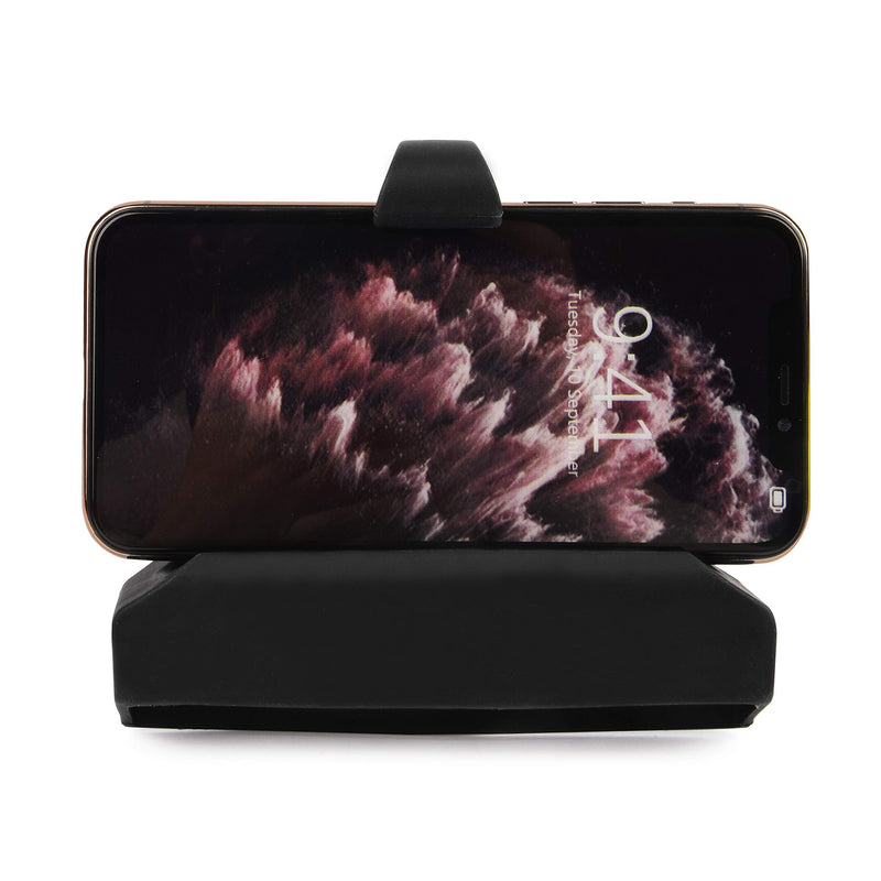 [Australia - AusPower] - Phone Holder Made for PM5 Monitors of Concept 2 Rower, SkiErg and BikeErg - Silicone Smartphone Cradle Compatible with Concept 2 Rowing Machine. Ideal Rower Accessories 