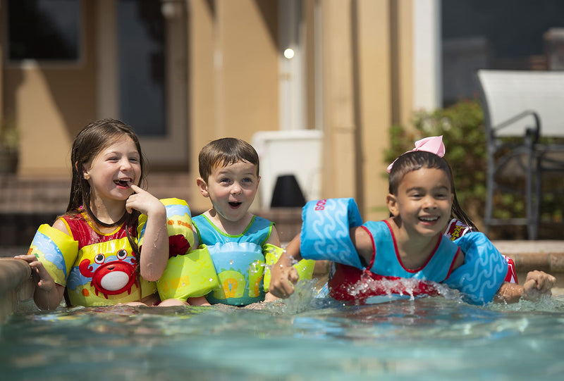 [Australia - AusPower] - Body Glove Paddle Pals Life Jacket - The Safest Patented U.S. Coast Guard Approved Kids Swim Vest 33 - 55 LBS 