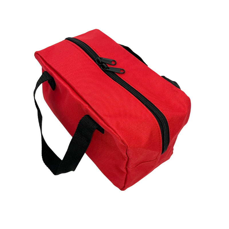 [Australia - AusPower] - TRADESAFE Lockout Bag for Lockout Tagout Devices - Lock Out Bag for Loto Supplies, Wear-Resistant Canvas Material, Easy to Carry Tool Kit Bag with Handles, 9 ?-inch x 5 ½-inch x 4 ????-inch 