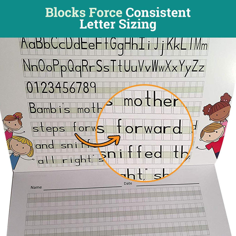 [Australia - AusPower] - Channie's Visual Handwriting Worksheet for 1st - 3rd Grade | Handwriting Simplified! Visual Writing Tools for Kids | Handwriting Practice for Kids, Kids Writing Book, Practice Writing Book for Kids 