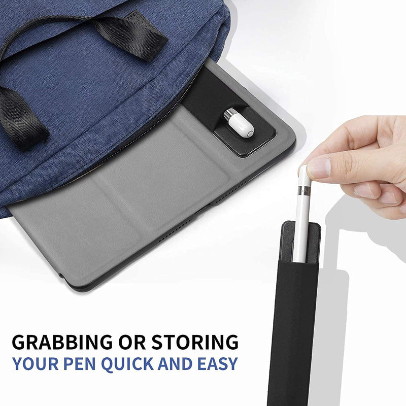 [Australia - AusPower] - BoxWave Stylus Pouch Compatible with ASUS VivoBook Flip 14 (Stylus Pouch by BoxWave) - Stylus PortaPouch, Stylus Holder Carrier Portable Self-Adhesive for ASUS VivoBook Flip 14 - Jet Black 