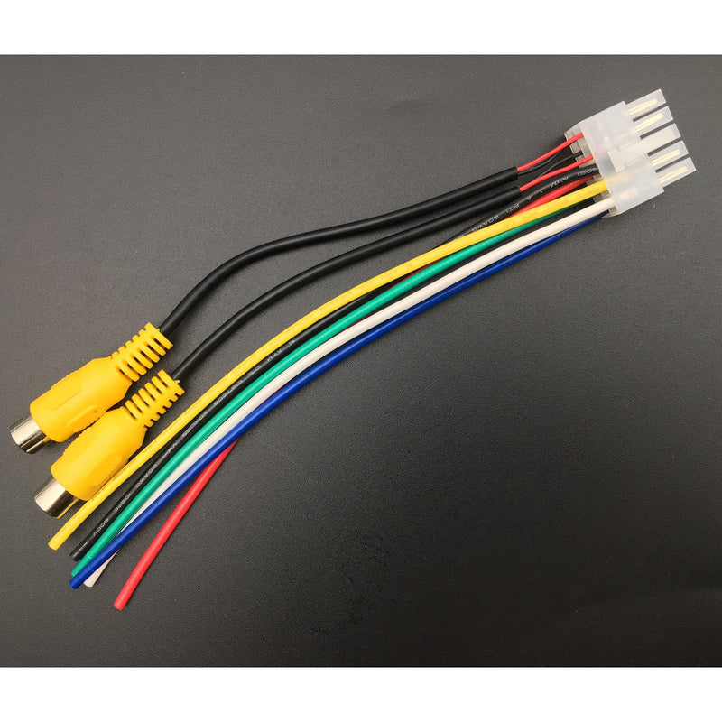 [Australia - AusPower] - ALLMOST Dual TBX10A Wire Harness 10 Pin Plug with RCA Jack MXD337BT, MCD237BT, MCP1337BT,AMCP425BT 