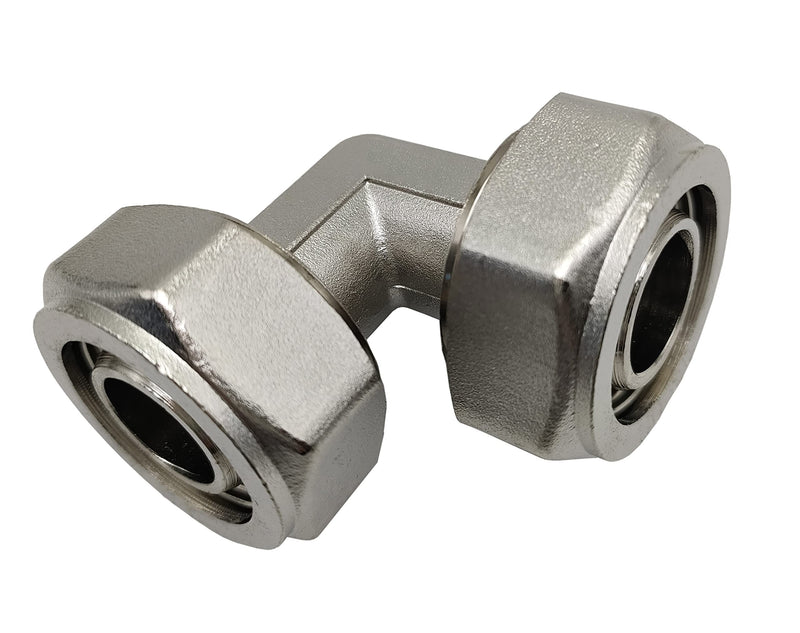 [Australia - AusPower] - 3/4 Inch Elbow Fitting Compression Elbow Fittings for 3/4 Inch Tubing System (2 pcs) 2 