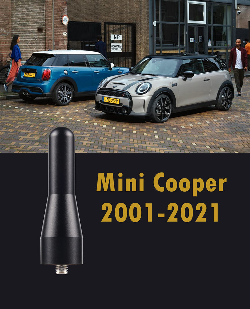 [Australia - AusPower] - Fits Mini Cooper Antenna Stubby Antenna Car Short Antenna 2 inches for BMW Mini Cooper 2001-2022 