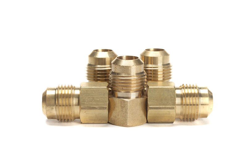 [Australia - AusPower] - LTWFITTING Flare 1/2" OD x 1/4" Female NPT Female Connector Tube Fitting(Pack of 5) 