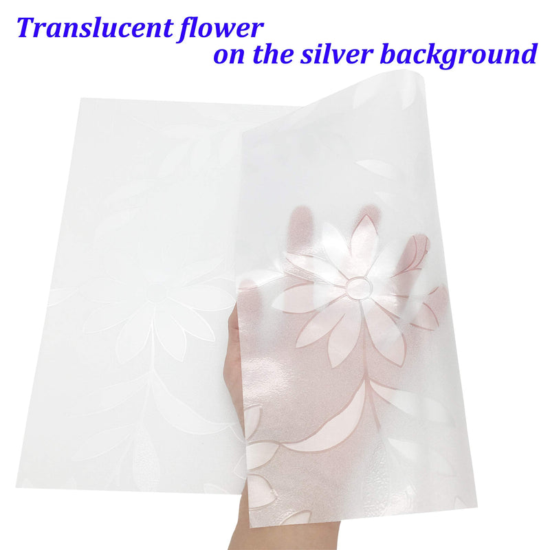 [Australia - AusPower] - Waterproof Placemats Wipe Clean Plastic Placemats Set of 2 Placemat for Kitchen Dining Table Place Mats Dining Room Placemats Plastic, Wipeable Flower Place Mats ( Never Fade ) 