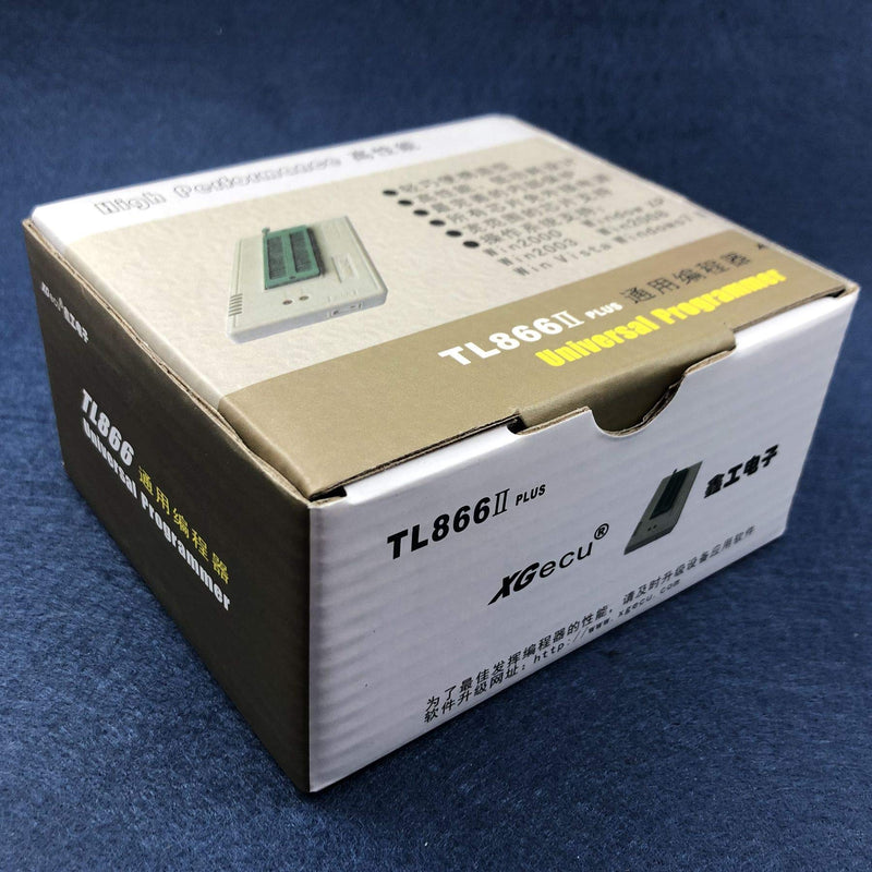 [Australia - AusPower] - XGecu TL866II Plus USB Programmer Support SPI Flash NAND EPROM 8051 MCU PIC AVR GAL +SPI Driver+ SOIC 8-16 SMD Adapter 