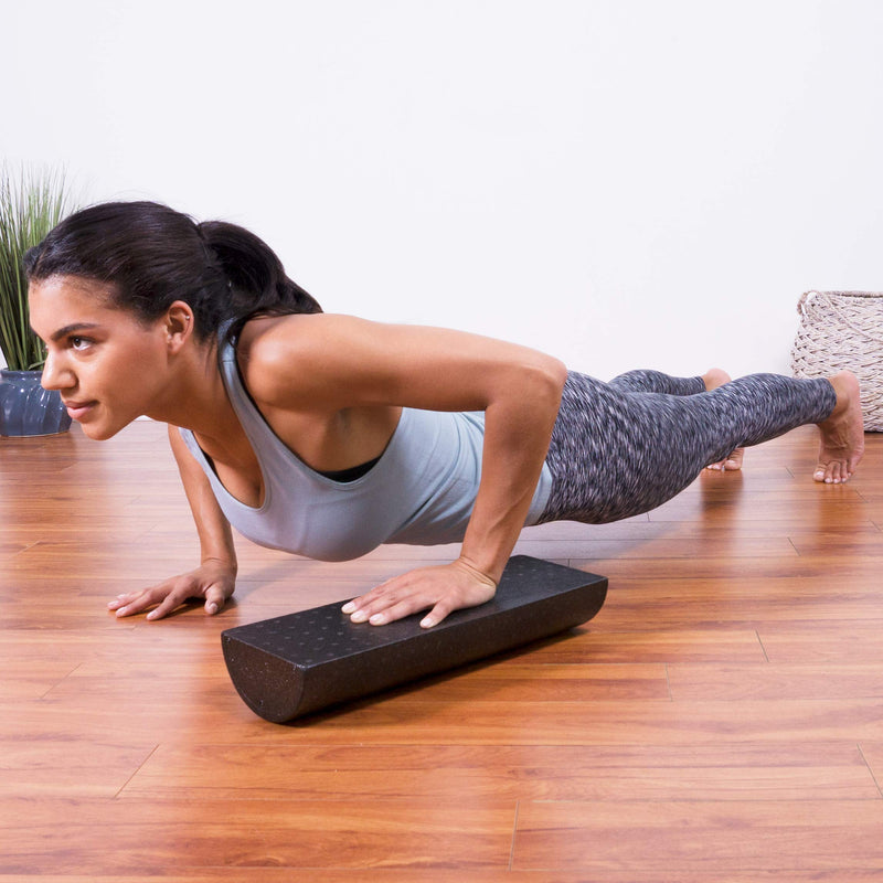 [Australia - AusPower] - ProsourceFit High Density Half Round Foam Roller 
