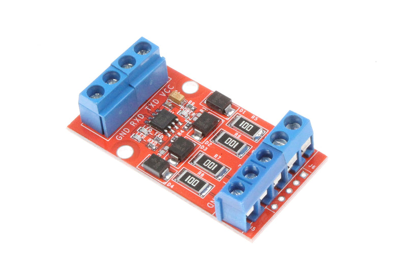 [Australia - AusPower] - NOYITO RS422 to TTL UART MCU Serial Port Signal Mutual Conversion Module with Over-Voltage Over-Current Protection (5V) 5V 