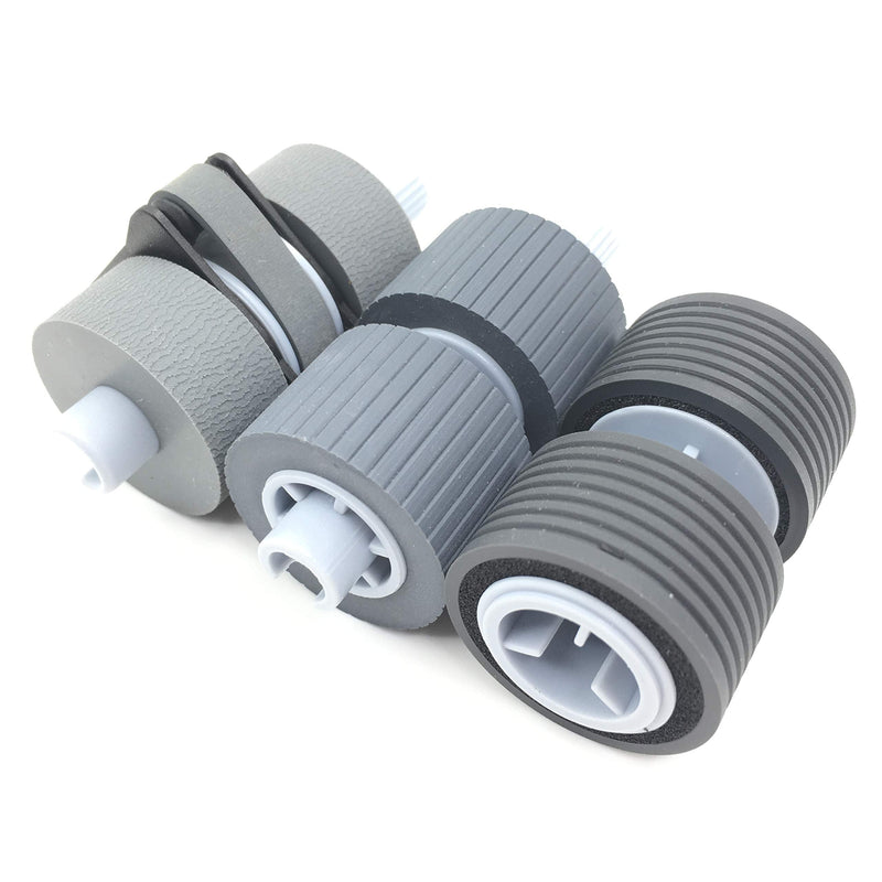 [Australia - AusPower] - OKLILI PA03338-K011 PA03576-K010 Scanner Pick Pickup Roller Brake Roller Compatible with fi-6670 fi-6670A fi-6770 fi-6770A fi-5650C fi-5750C 