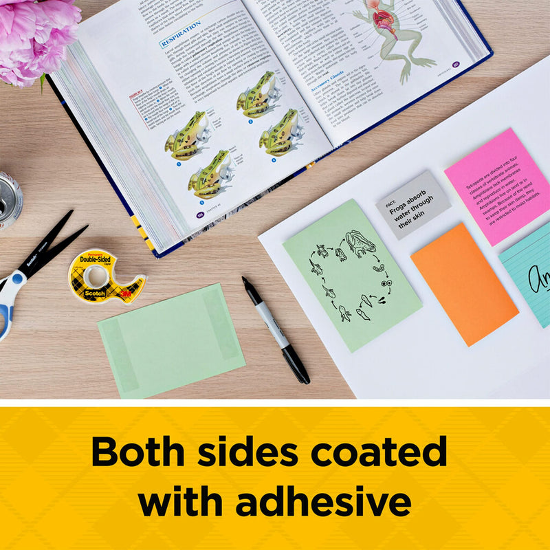[Australia - AusPower] - Scotch Double Sided Tape, 1/2 in x 500 in, 6 Dispensered Rolls (6137H-2PC-MP) 