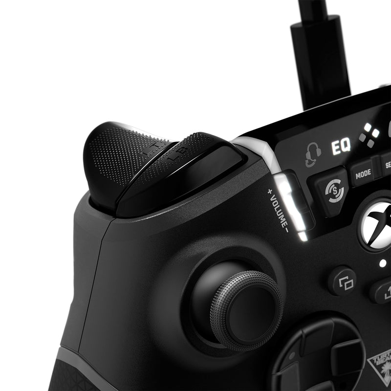 [Australia - AusPower] - Turtle Beach Recon Controller Wired Gaming Controller for Xbox Series X & Xbox Series S, Xbox One & Windows 10 PCs Featuring Remappable Buttons, Audio Enhancements, and Superhuman Hearing - Black 