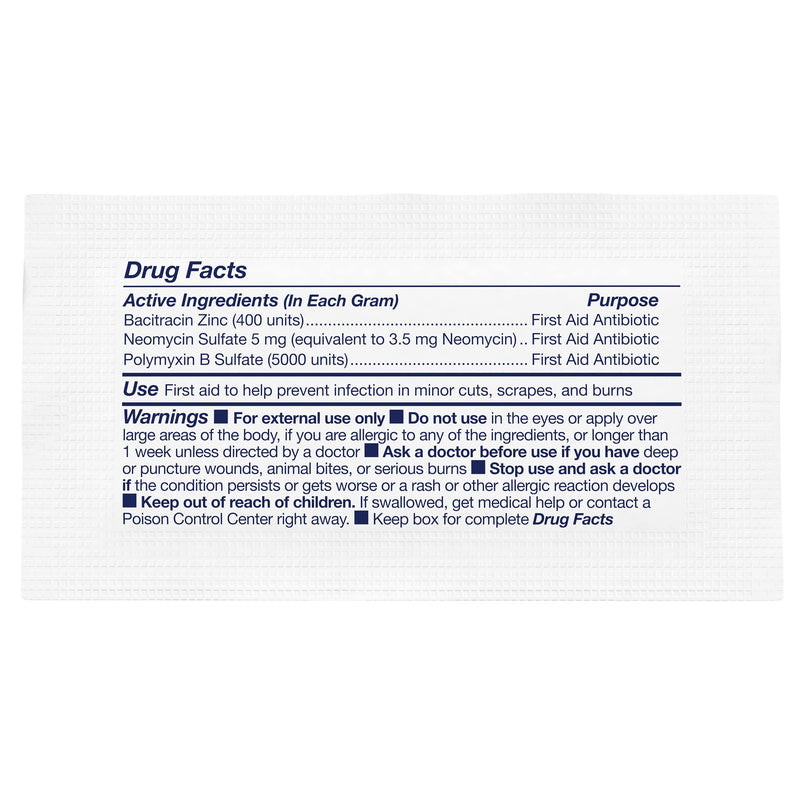 [Australia - AusPower] - Dynarex Triple Antibiotic Ointment, 0.9g Foil Packet (Box of 144 Each) 