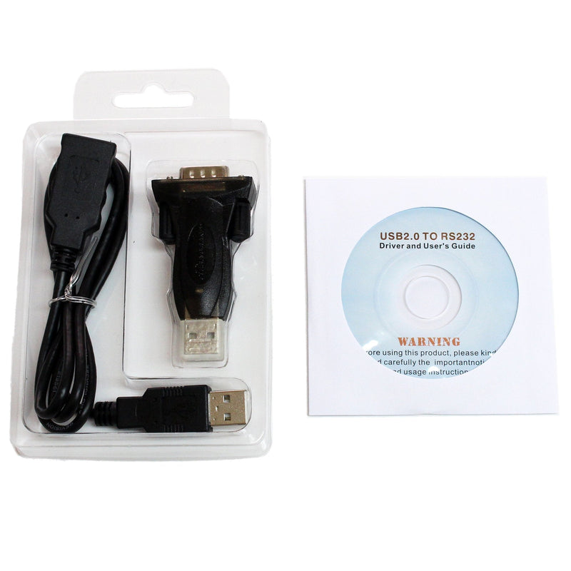 [Australia - AusPower] - Tera Grand - Premium USB 2.0 to RS232 Serial DB9 Adapter - Supports Windows 11,10, 8, 7, Vista, XP, 2000, 98, Linux and Mac - Built with FTDI Chipset 