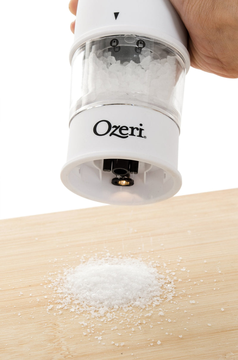 [Australia - AusPower] - Ozeri Artesio Electric Salt and Pepper Grinder Set, BPA-Free 