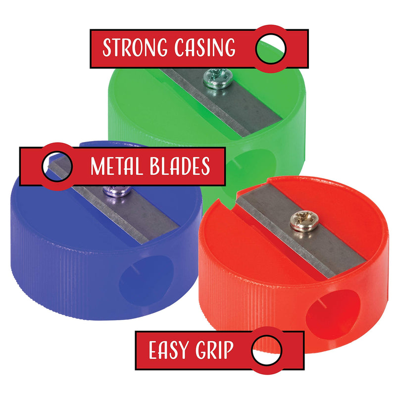 [Australia - AusPower] - Incredible Value Neliblu Premium Quality Bulk Pencil Sharpeners, 120 Manual Sharpeners 