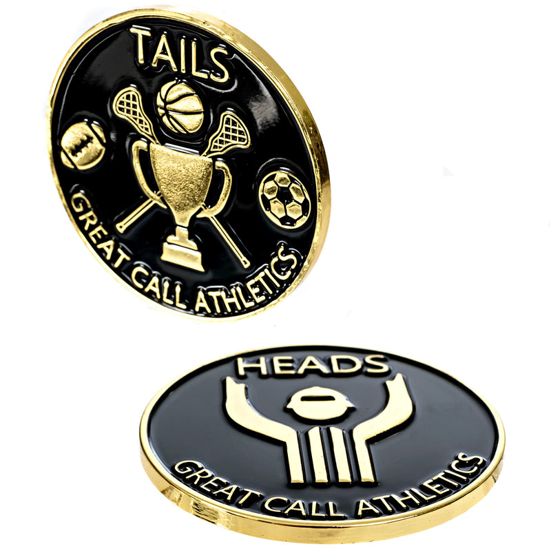 [Australia - AusPower] - Great Call Athletics | Referee Official Flip Coin | Football Soccer Volleyball Lacrosse | Official's Choice! 